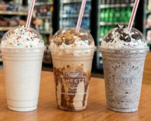 Sheetz Milkshakes Menu
